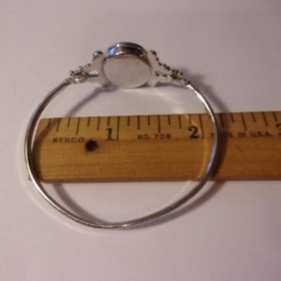 "Avon Silver Tone Locket Bracelet " - Picture 6 of 6